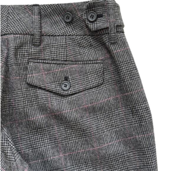 The Limited Pants Cassidy Fit Black Gray Pink Plaid Dress Work Pants Size 2 NEW - Picture 8 of 11